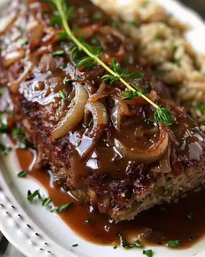 Lipton Onion Meatloaf