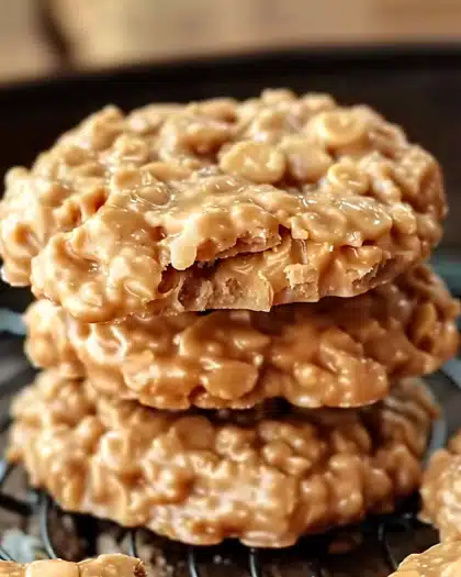 Vintage Peanut Butter No Bake Cookies