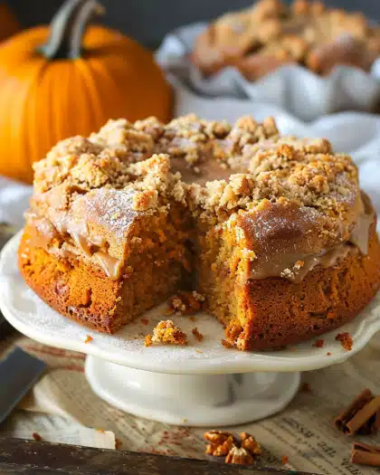 Pumpkin Coffee Cake
