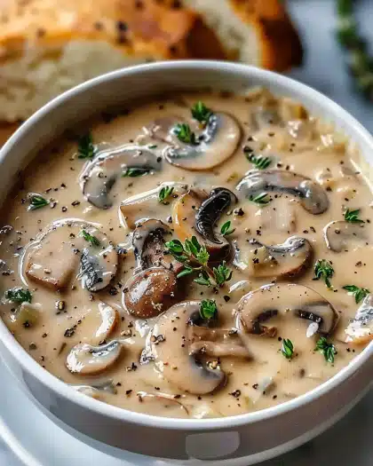 Creamy Mushroom Soup Recipe – Perfect Comfort Food