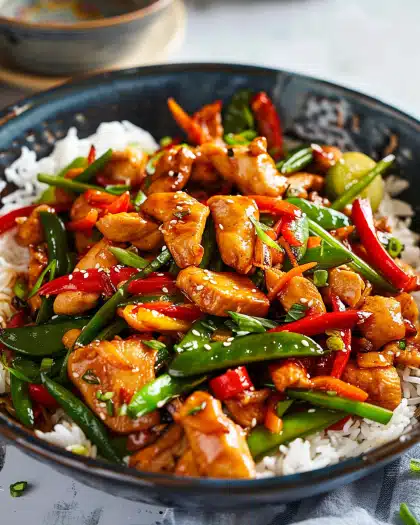 Firecracker Chicken Stir Fry