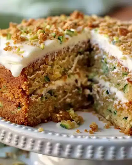 Spiced Zucchini Cake