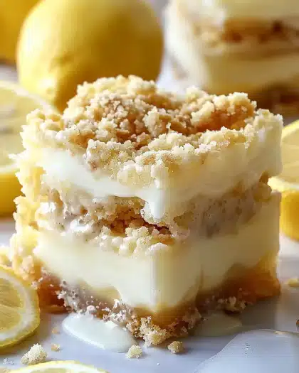 Sugar Cookie Lemonade Crumble
