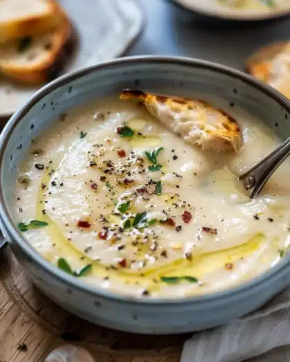 Savory French Garlic Soup