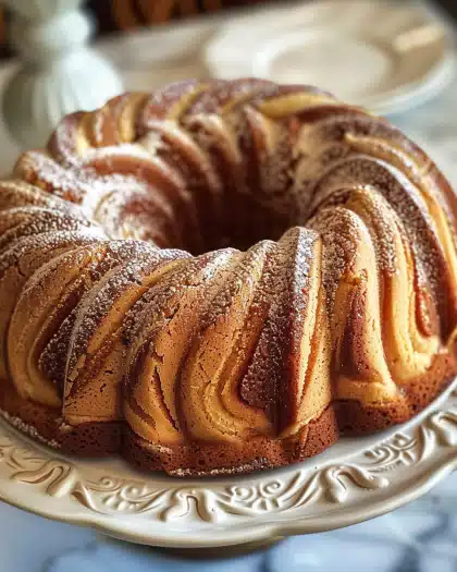 Cinnamon Swirl Bundt Cake