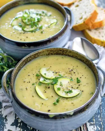 Creamy Zucchini Soup