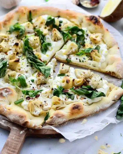 The Best Vegan White Pizza Recipe