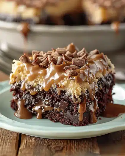 German Chocolate Poke Cake: A Decadent Delight to Try!