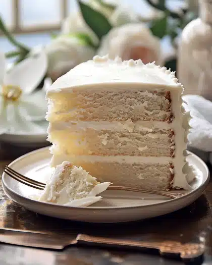 Irresistible White Cake Recipe | Easy & Fluffy