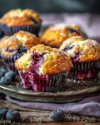 The Best Huckleberry Muffins: A Sweet Taste of the Wild