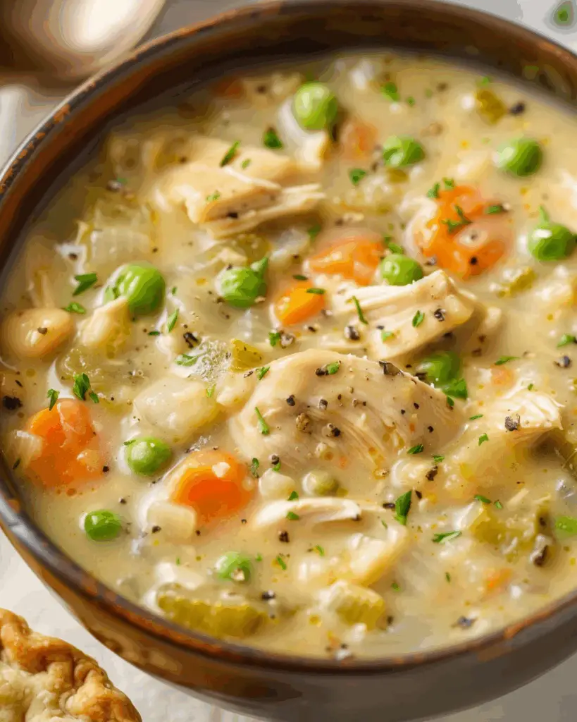 Chicken Pot Pie Soup Recipe