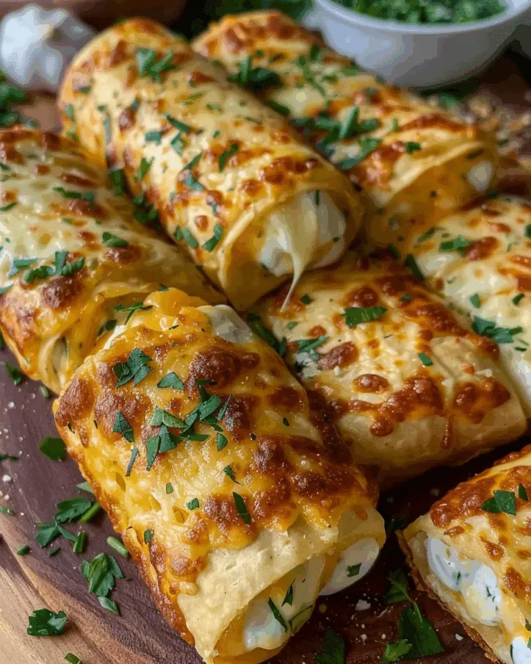 Cheesy Garlic Butter Rollups