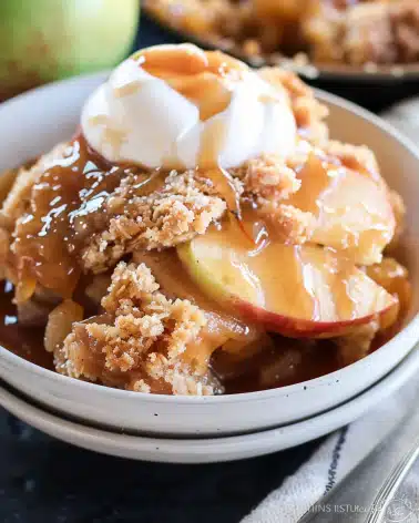 CrockPot Apple Cobbler