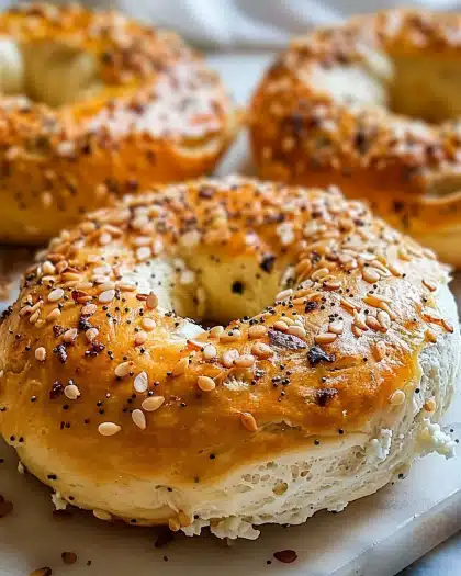 Fluffy Cottage Cheese Almond Flour Bagels – High-Protein, Low-Carb, No Yeast!