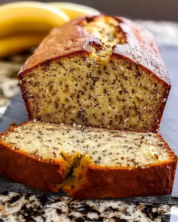 Super Moist Banana Bread Recipe