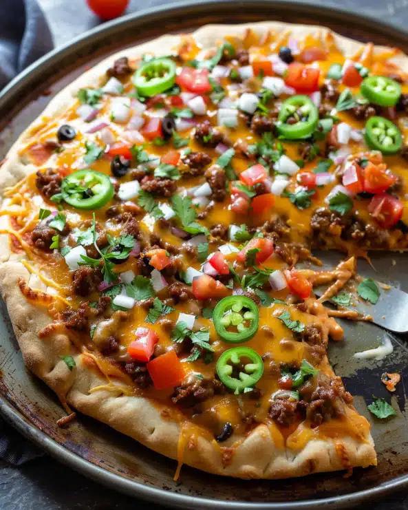 Taco Pizza