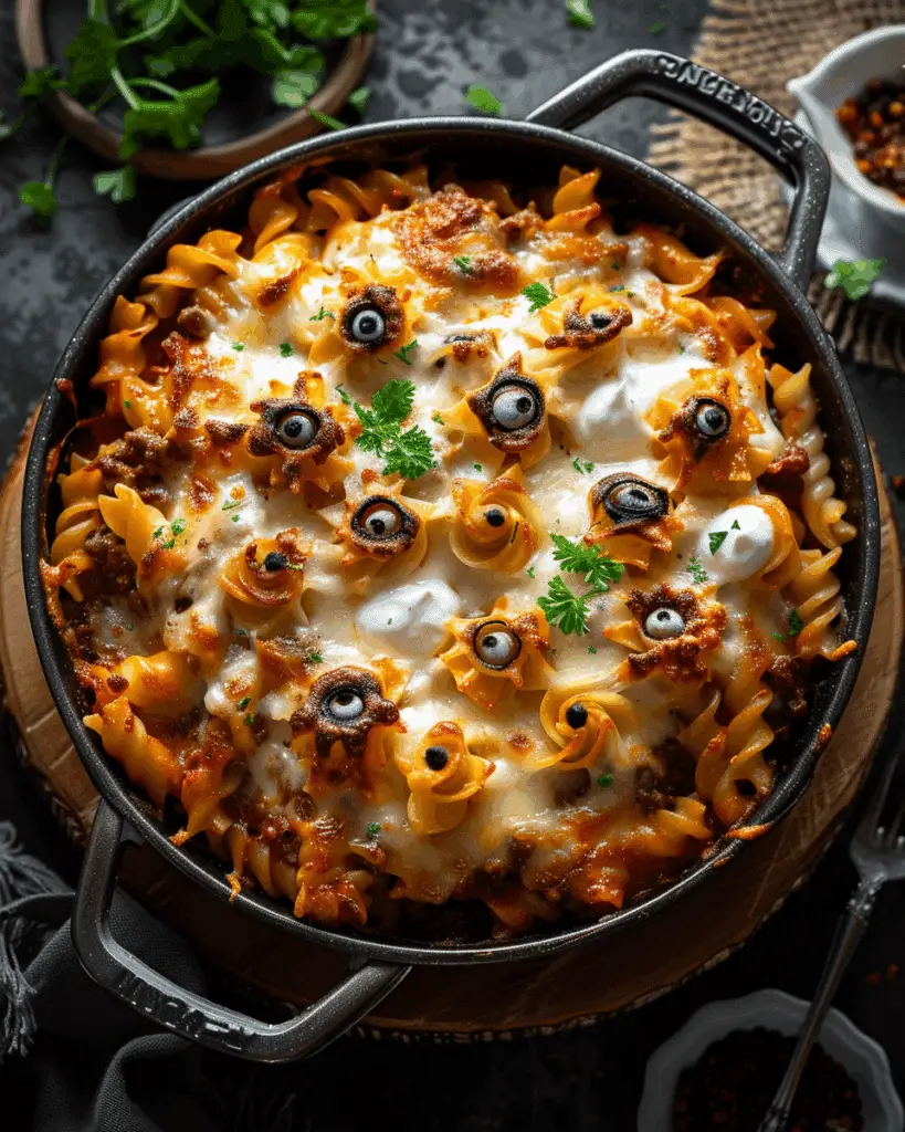 Eyeball Pasta Bake: A Spooky And Delicious Halloween Dinner