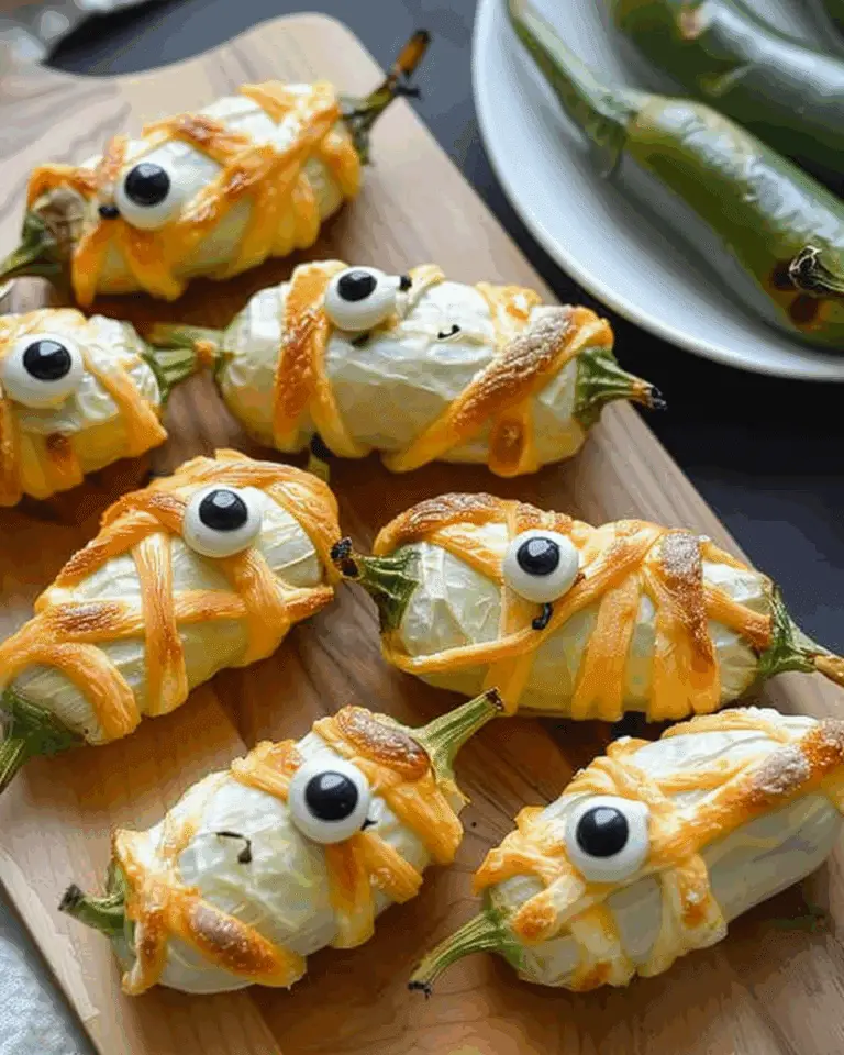Mummy Jalapeño Poppers