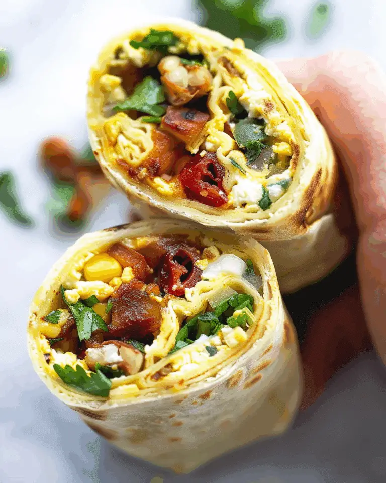 Easy Breakfast Burritos
