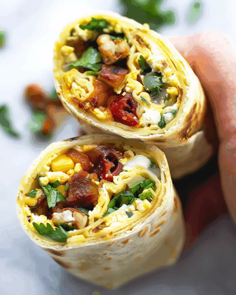 Easy Breakfast Burritos
