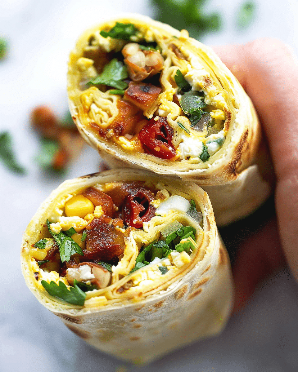 Easy Breakfast Burritos