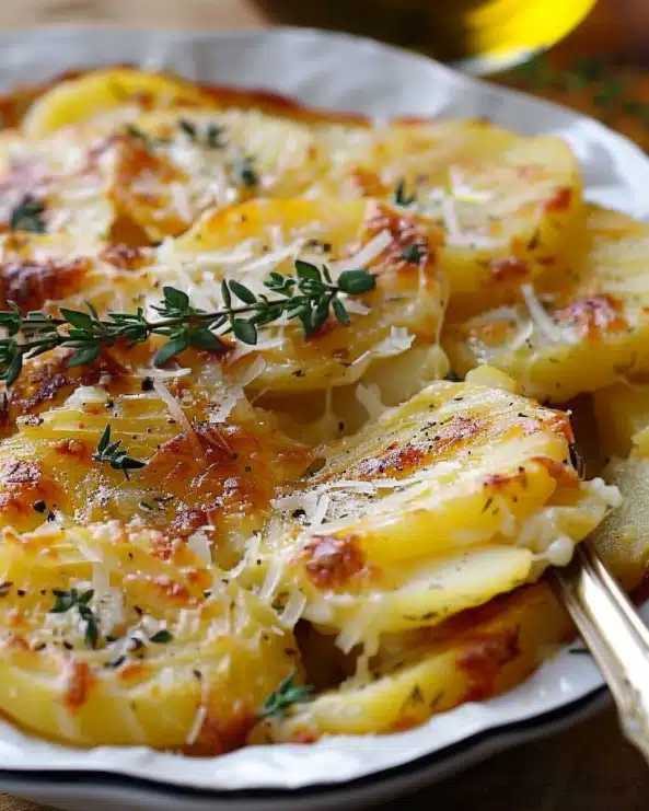 Easy Cheesy Scalloped Potatoes