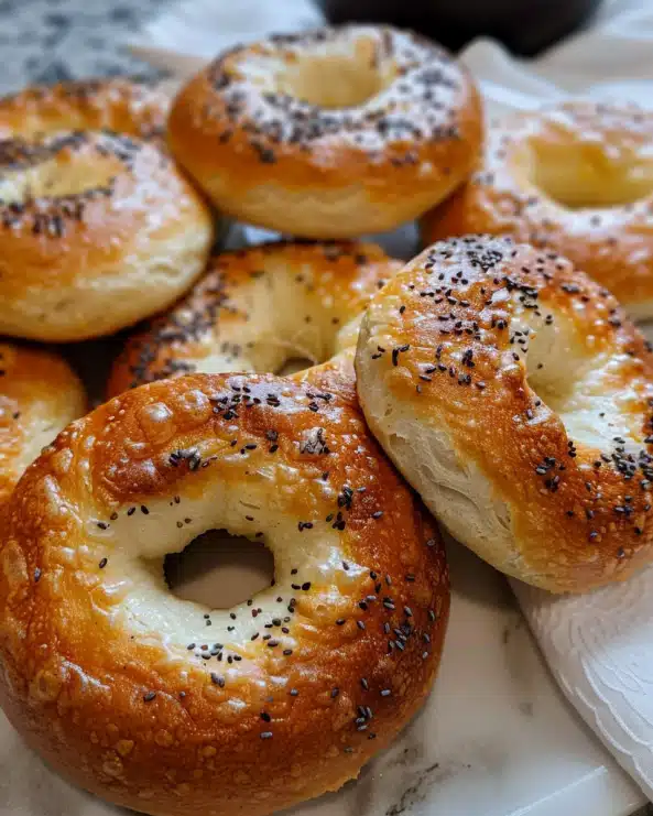 Fluffy Cottage Cheese Bagels (Low-Carb & Gluten-Free)
