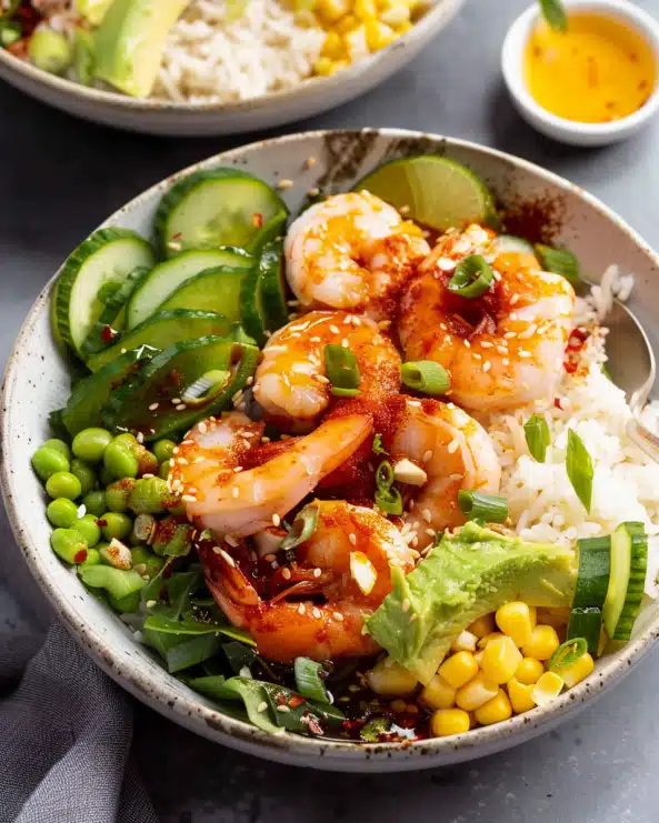 Shrimp Poke Bowl Recipe