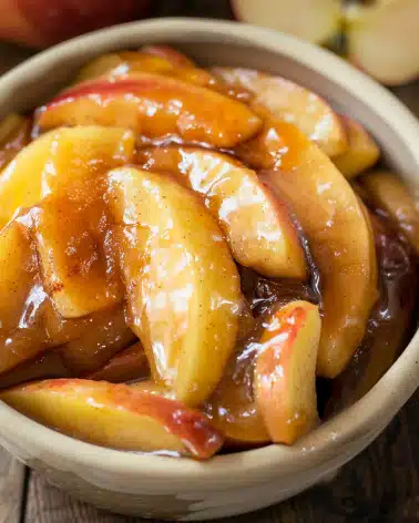 Easy Crock Pot Fried Apples