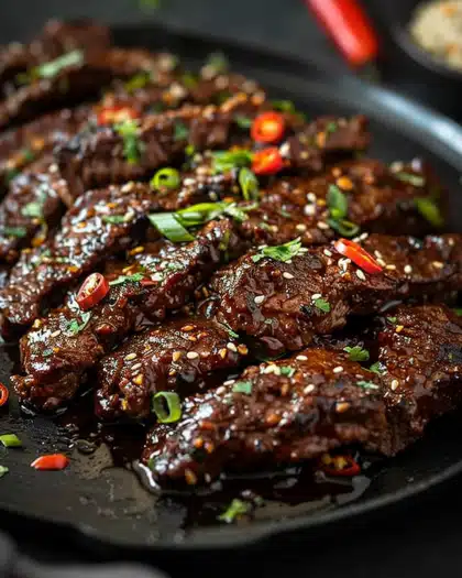 Garlic Fire Beef