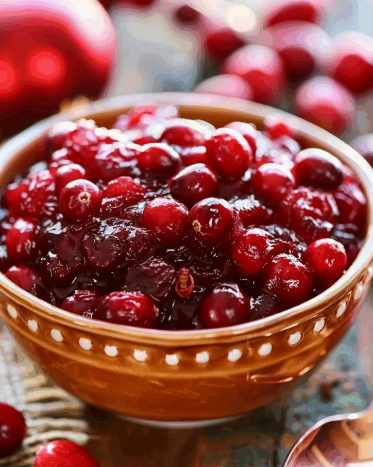 Easy Homemade Cranberry Sauce Recipe