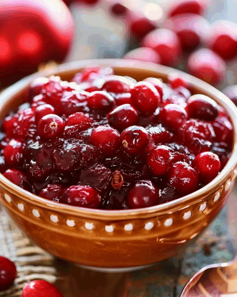 Easy Homemade Cranberry Sauce Recipe