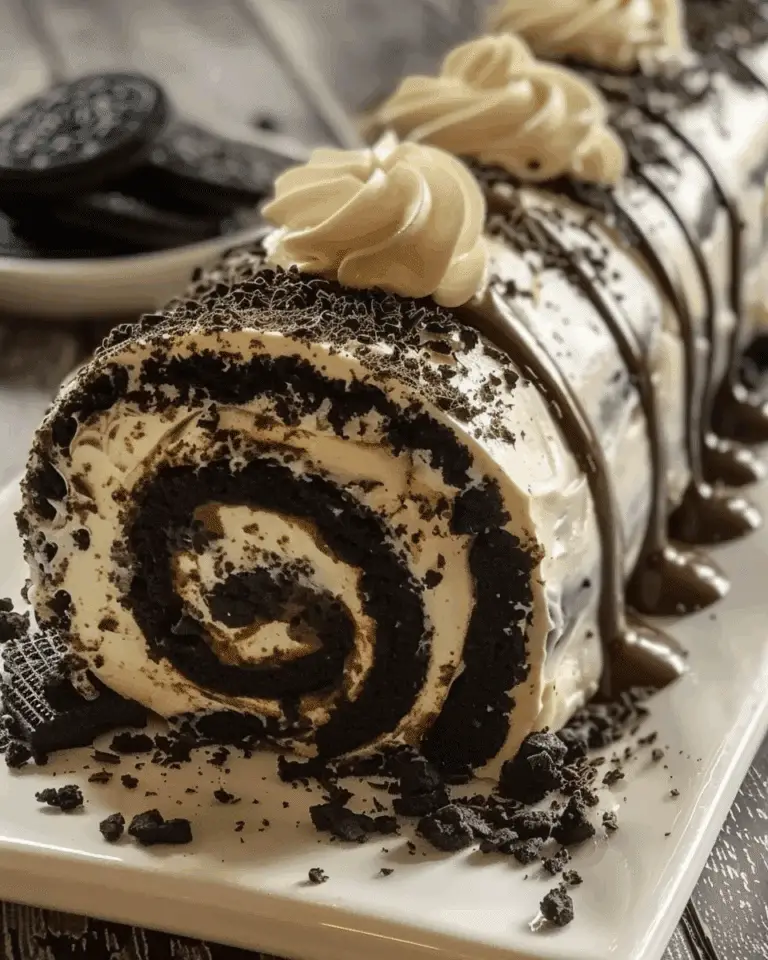 Oreo Cream Chocolate Roll