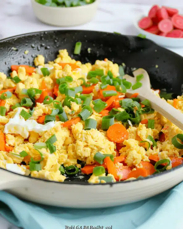 Eggs and Veggie Scramble (Paleo, Whole30)