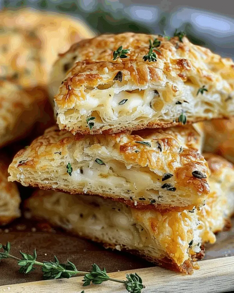 Baked Herb And Cheese Scones