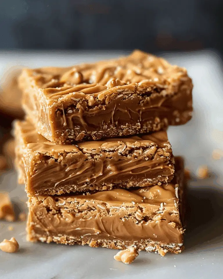 Peanut Butter Lunch Lady Bars