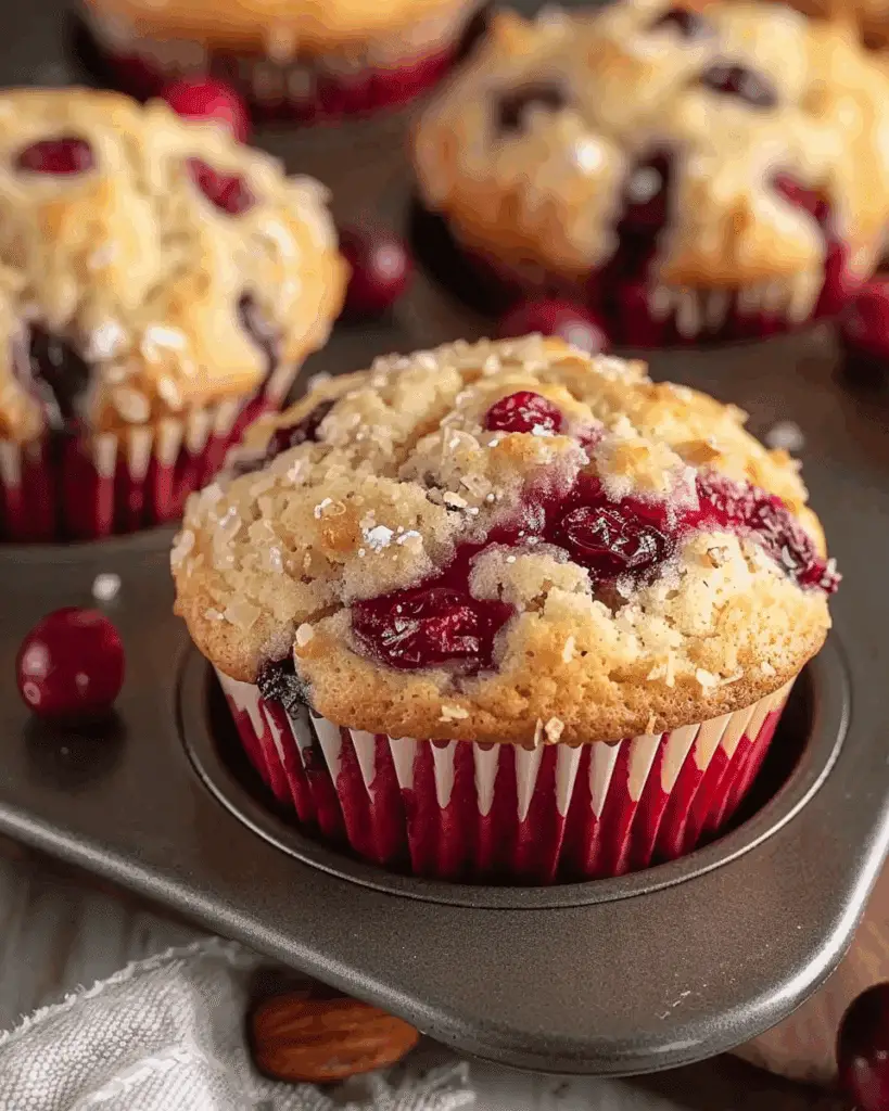 Panera Cranberry Orange Muffins