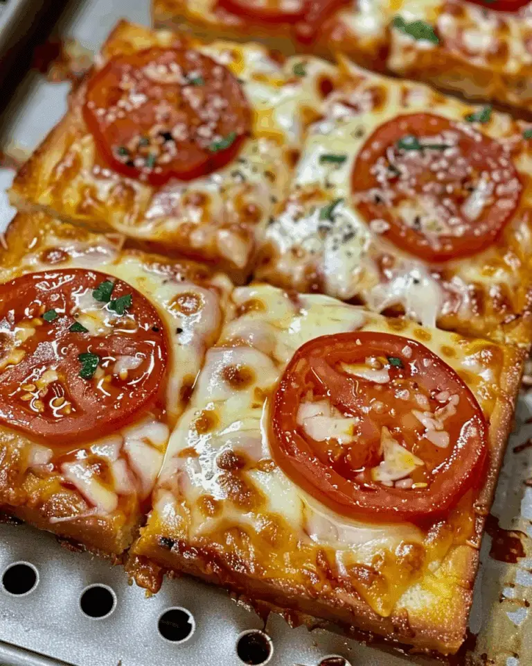 Texas Toast Pizza Air Fryer