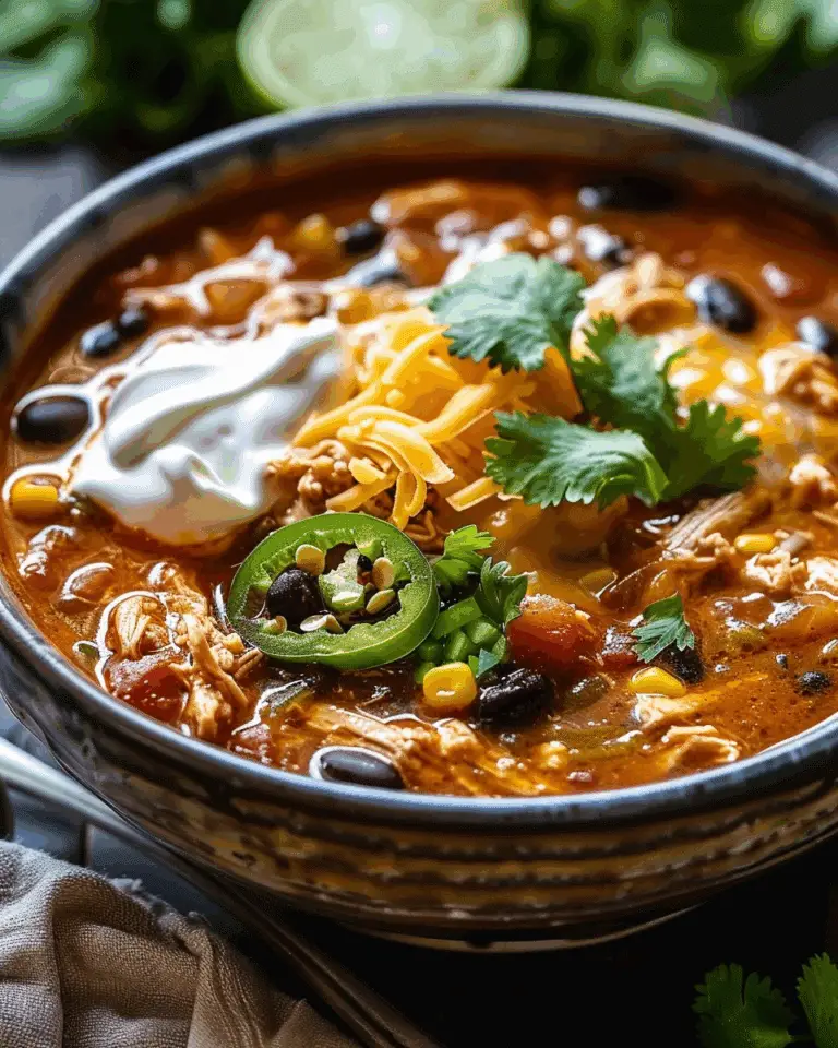 8-Can Chicken Taco Soup