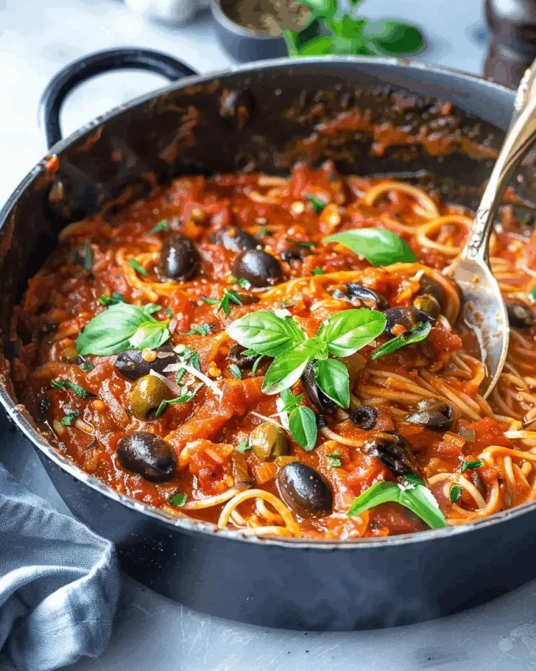 Puttanesca Sauce