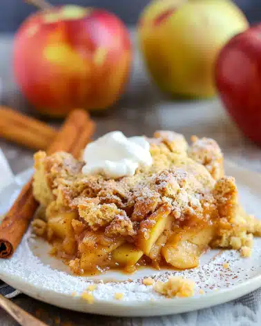 Crockpot Apple Dump Cake Recipe