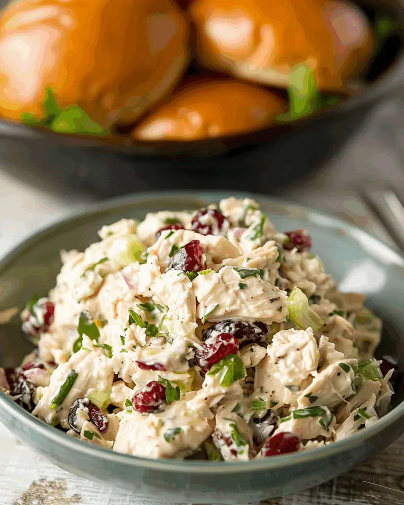 Chicken Salad with Cranberries