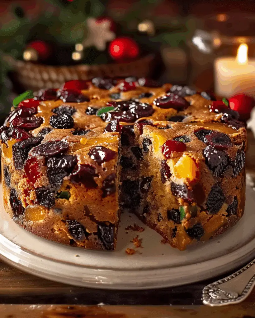 Old-Fashioned German Fruit Cake