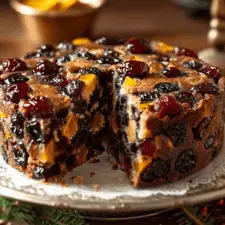 Old-Fashioned German Fruit Cake-image