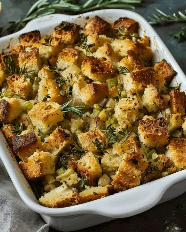 The Ultimate Easy Stuffing Recipe: Crispy, Savory & Foolproof for Holidays
