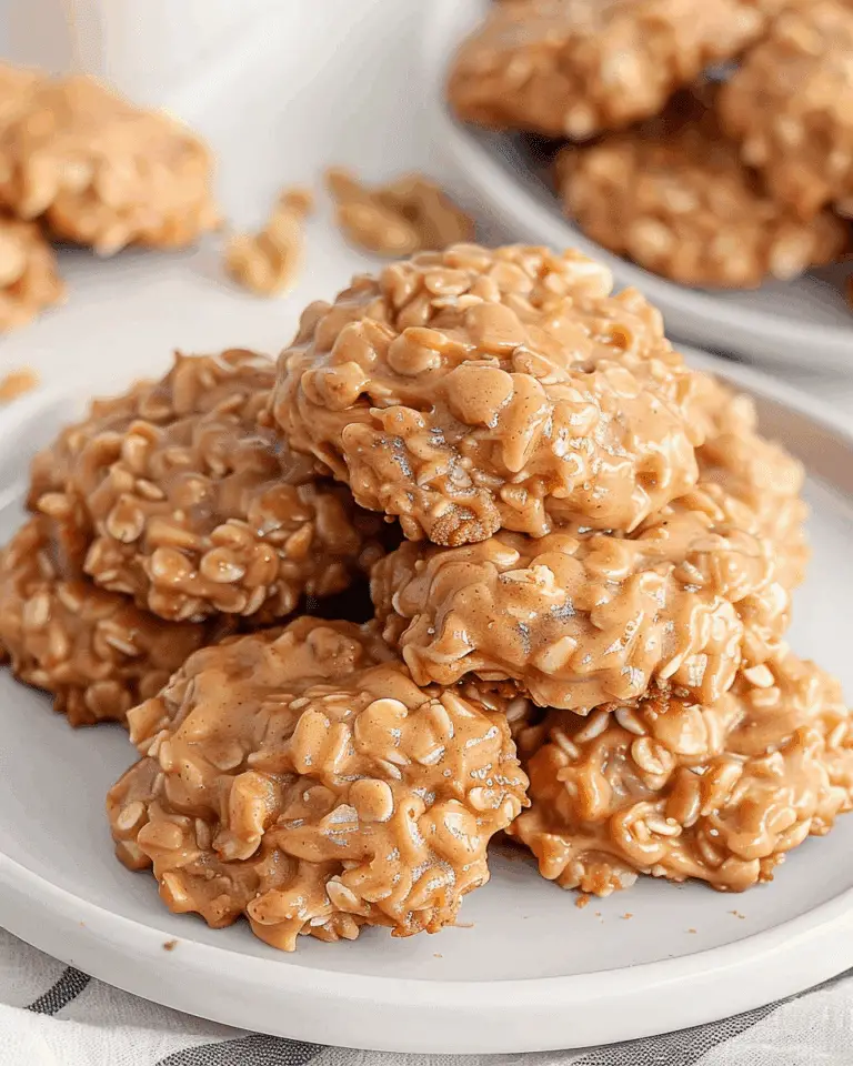 Peanut Butter No Bake Cookie Recipe