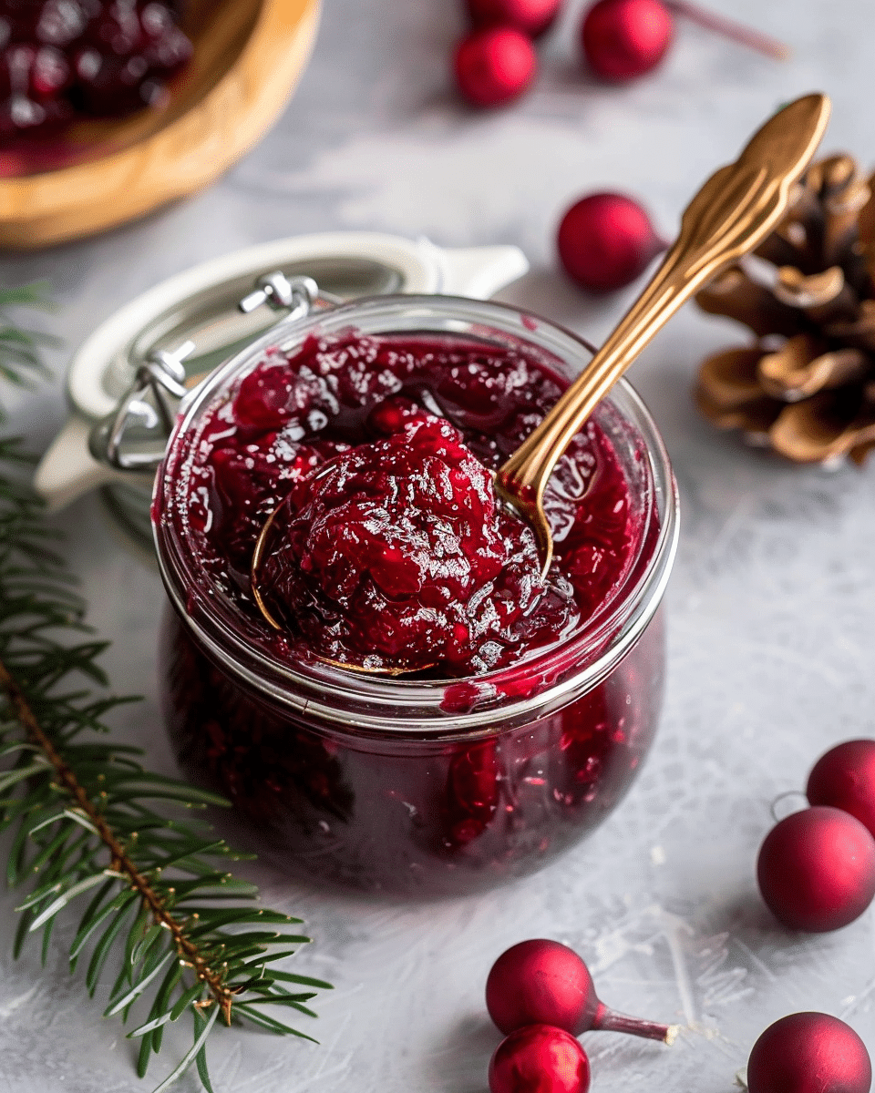 Spiced Holiday Jam
