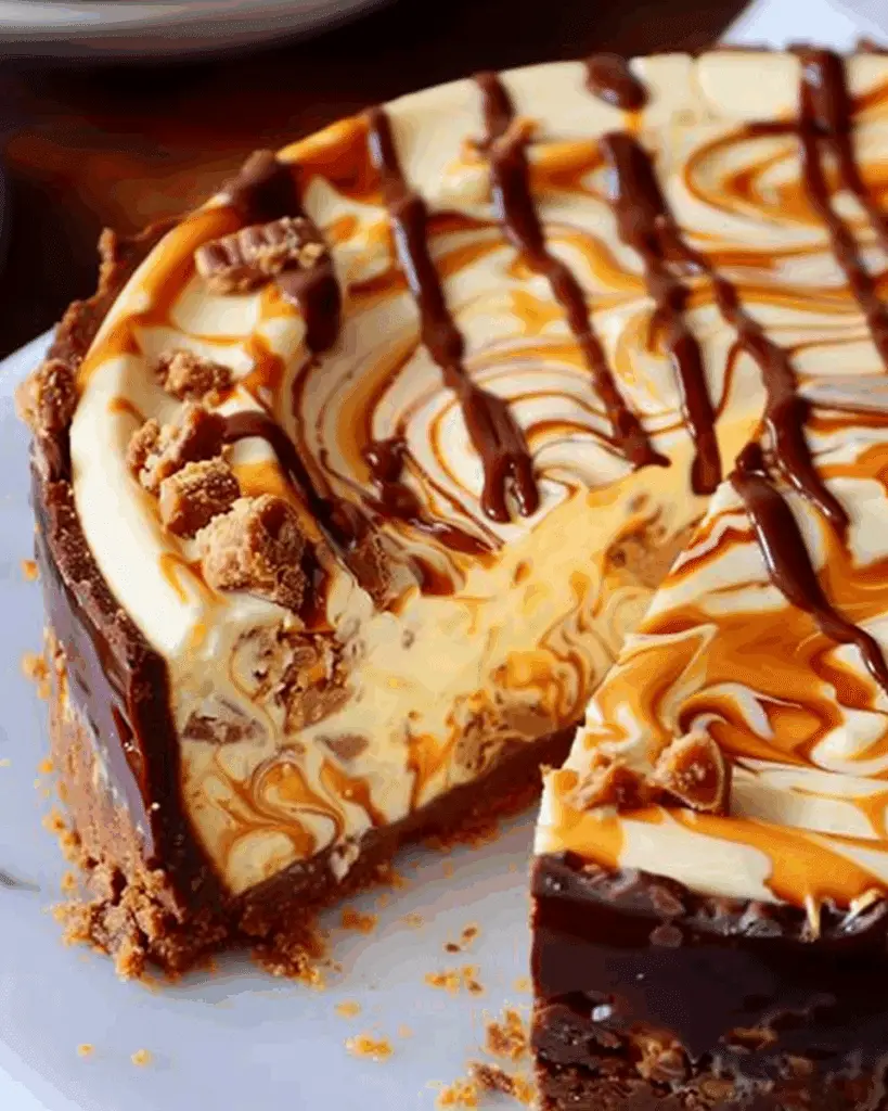 Butterfinger Cheesecake Recipe – A Delicious Combination of Caramel and Chocolate!