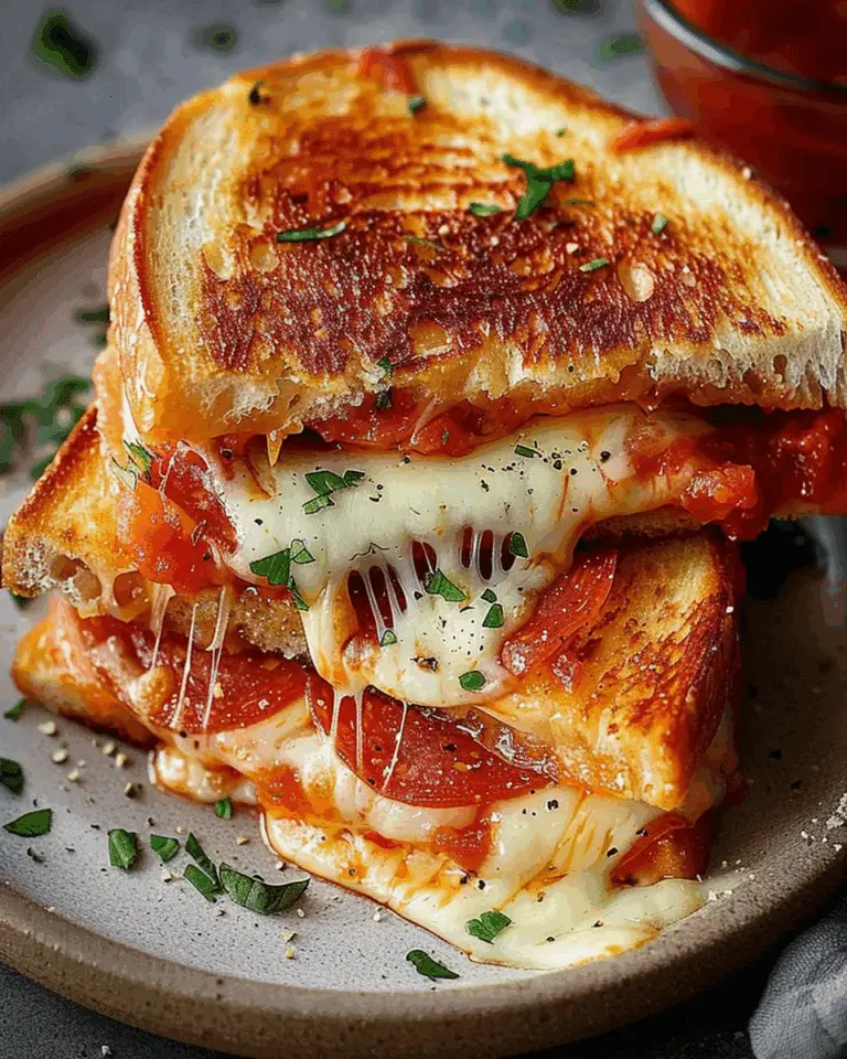 Cheesy Pizza Grilled Cheese