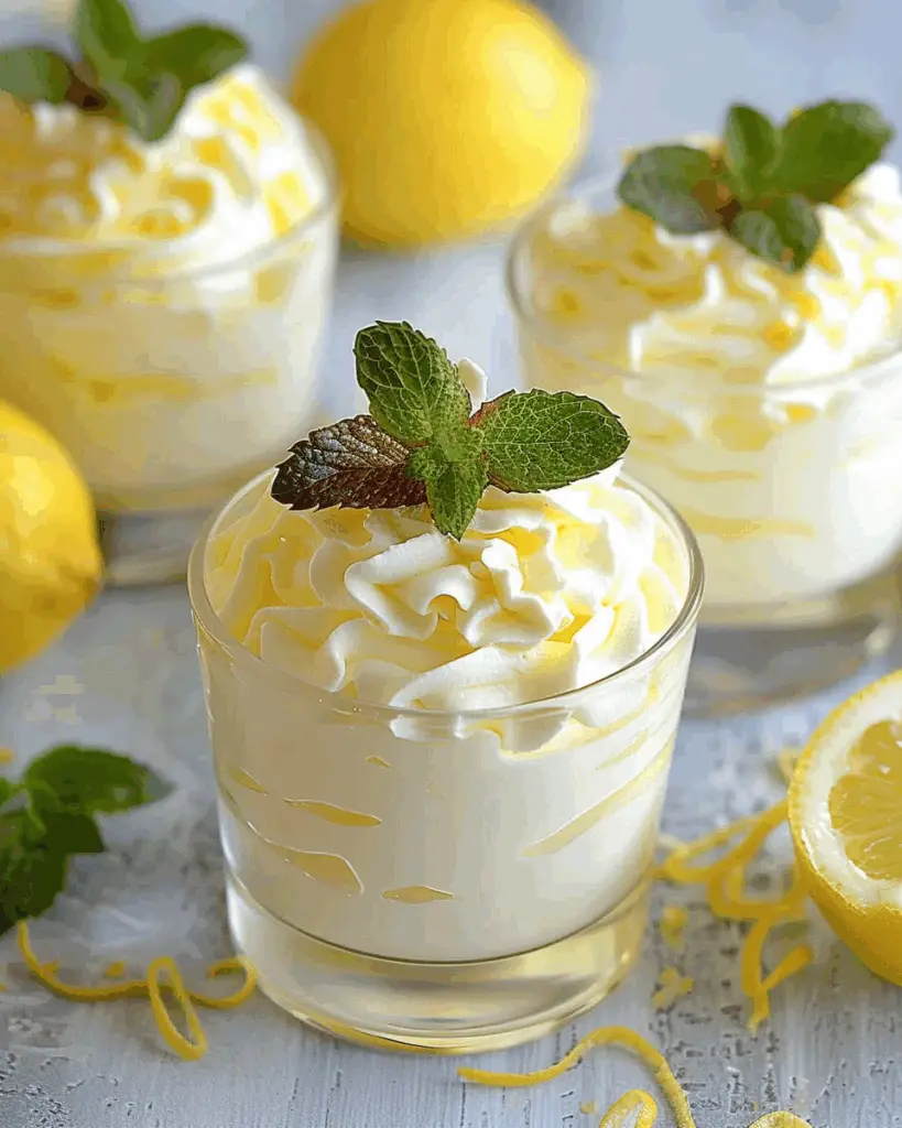 Keto Lemon Mousse